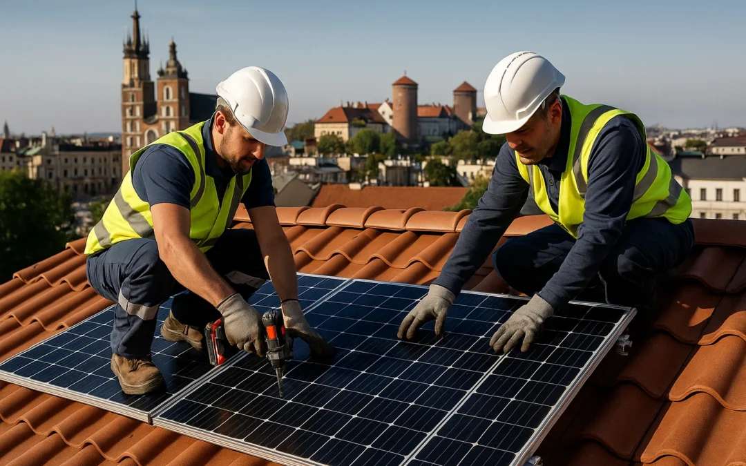 Najczęstsze błędy przy montażu fotowoltaiki w Krakowie – jak ich uniknąć